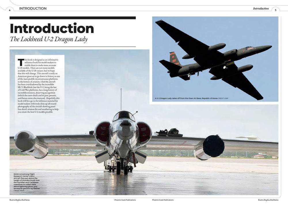Phoenix Scale Publications R2RRED05 The Lockheed U-2 Dragon Lady by Ryan Doring