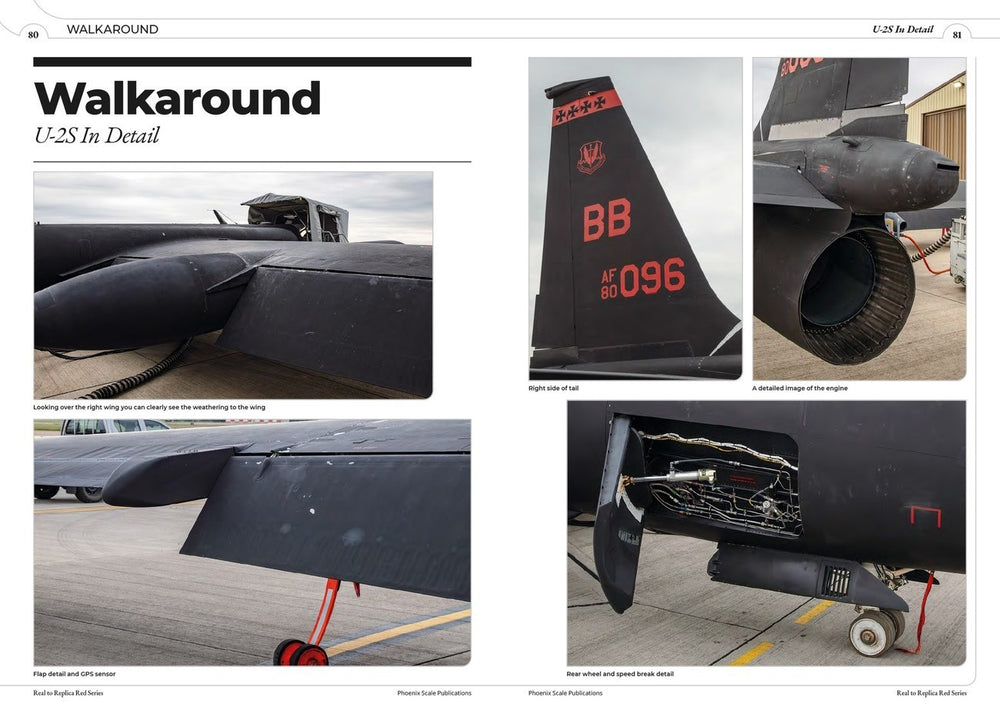 Phoenix Scale Publications R2RRED05 The Lockheed U-2 Dragon Lady by Ryan Doring