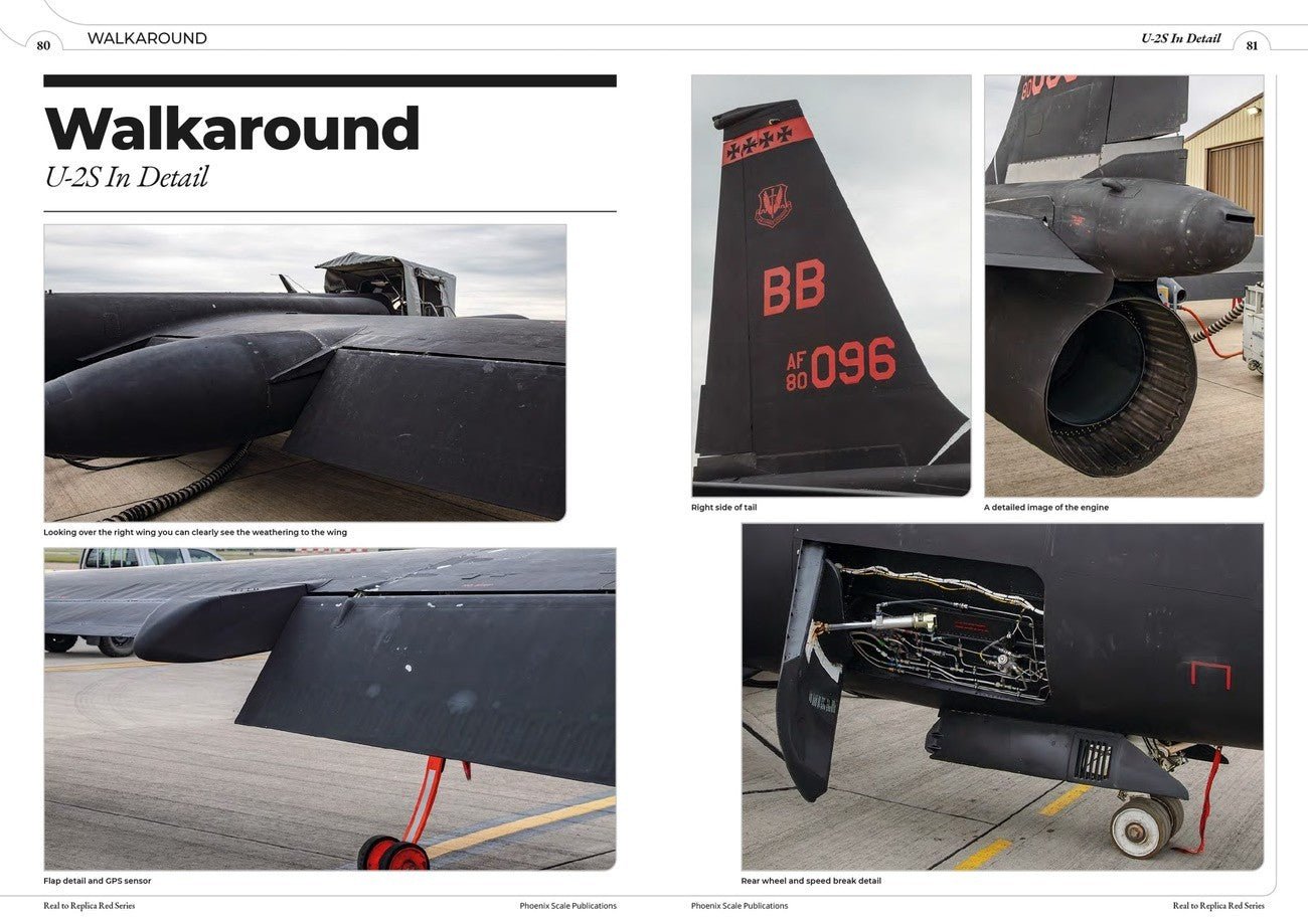 Phoenix Scale Publications R2RRED05 The Lockheed U-2 Dragon Lady by Ryan Doring