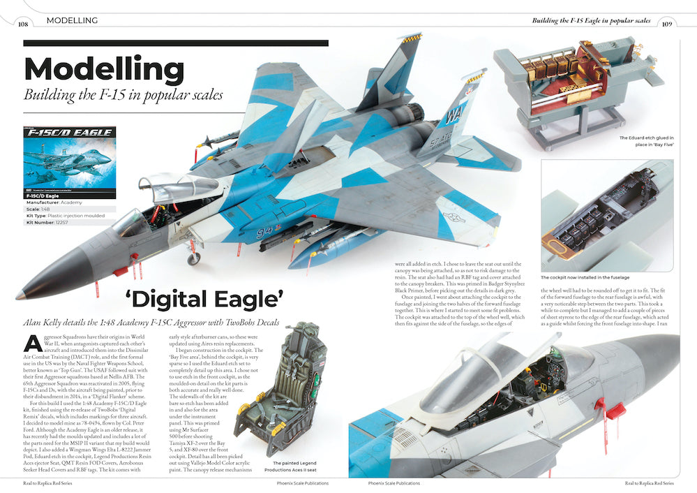 Phoenix Scale R2RRED06 F-15 Eagle USAF & International Versions