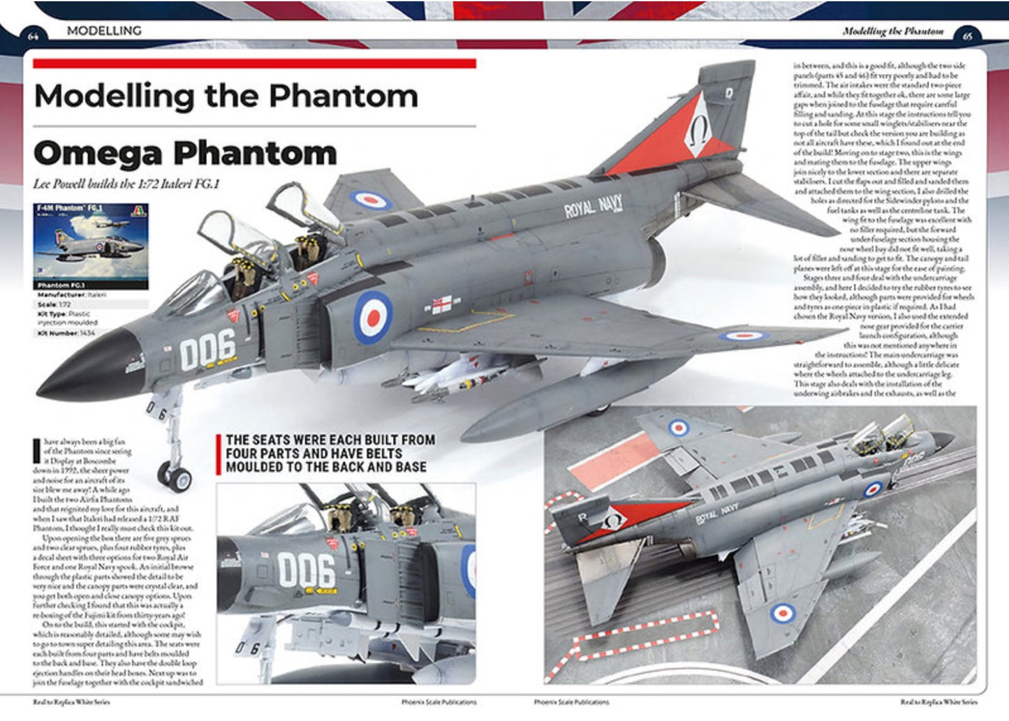 Phoenix Scale Publications R2RWHITE05 The McDonnell-Douglas Phantom