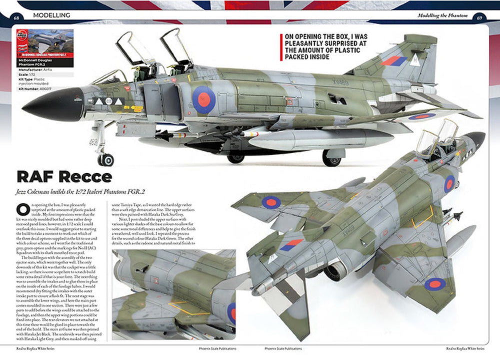 Phoenix Scale Publications R2RWHITE05 The McDonnell-Douglas Phantom