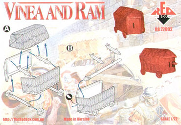 Red Box RB72002 1:72 Vinea and Ram siege ending equipment