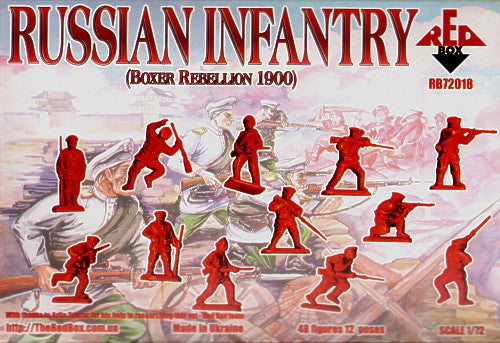 Red Box RB72018 1:72 Soviet infantry 1900