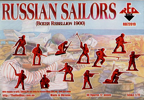 Red Box RB72019 1:72 Soviet sailors 1900