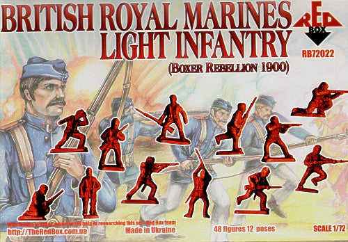 Red Box RB72022 1:72 British Royal Marines Light Infantry
