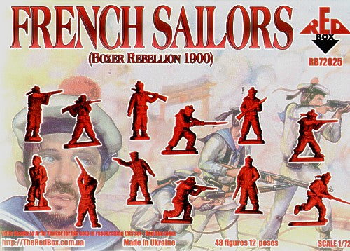 Red Box RB72025 1:72 French sailors