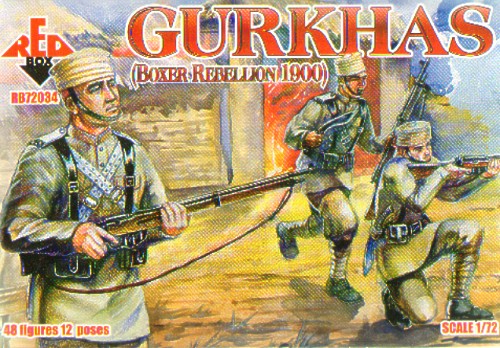 Red Box RB72034 1:72 Gurkhas