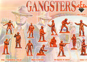 Red Box RB72036 1:72 American Gangsters 1920's era