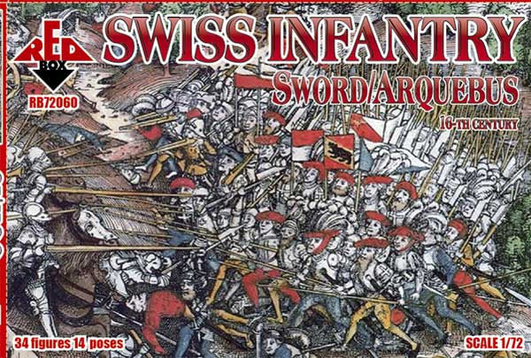 Red Box RB72060 1:72 Swiss Infantry
