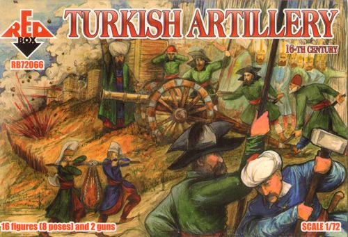 Red Box RB72066 1:72 Turkish Artillery 16th century