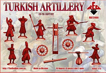Red Box RB72066 1:72 Turkish Artillery 16th century