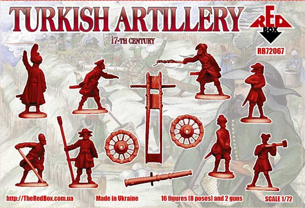 Red Box RB72067 1:72 Turkish Artillery 17th century