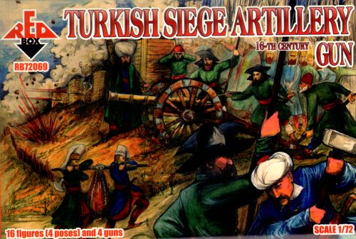 Red Box RB72069 1:72 Turkish Siege Artillery
