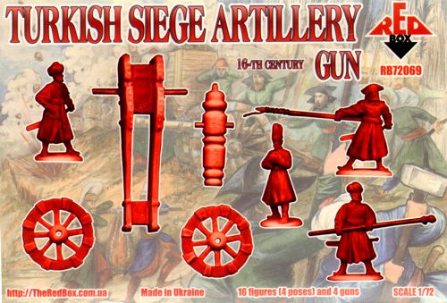 Red Box RB72069 1:72 Turkish Siege Artillery