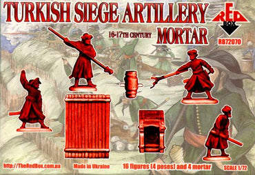 Red Box RB72070 1:72 Turkish Siege Artillery
