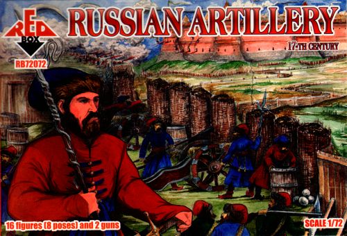 Red Box RB72072 1:72 Soviet Artillery 17th century