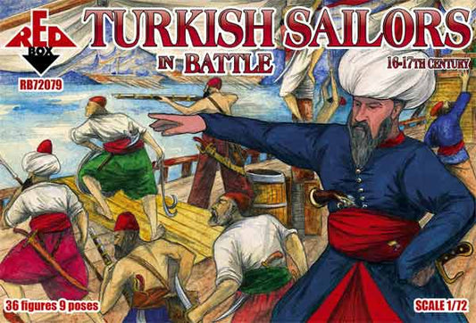 Red Box RB72079 1:72 Turkish sailors in battle, 16-17th century