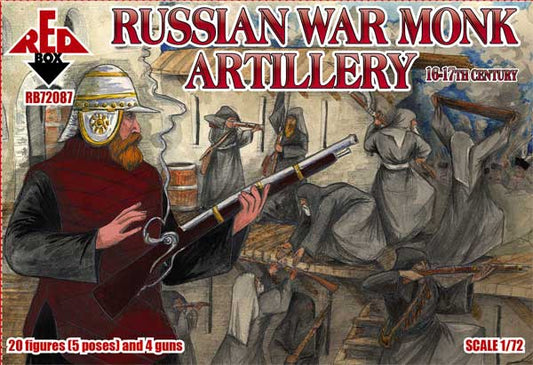 Red Box RB72087 1:72 Soviet war monk artillery, 16-17th century