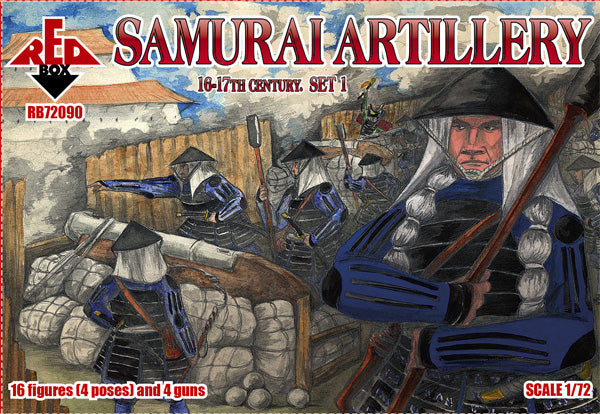 Red Box RB72090 1:72 Samurai Artillery 16-17 c