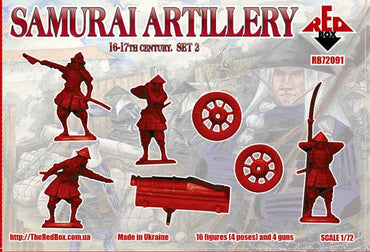 Red Box RB72091 1:72 Samurai Artillery 16-17th century set 2