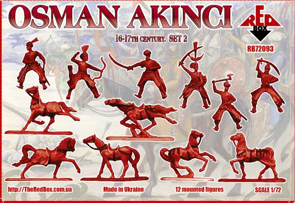 Red Box RB72093 1:72 Osman Akinci 16-17 century