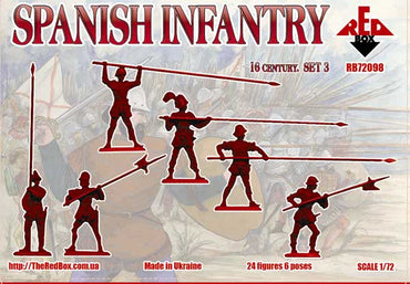 Red Box RB72098 1:72 Spanish Infantry
