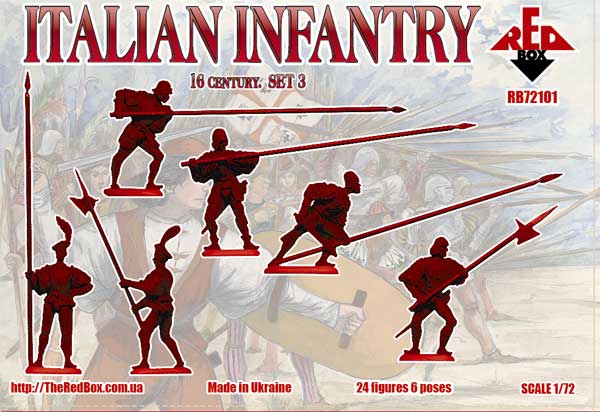 Red Box RB72101 1:72 Italian Infantry