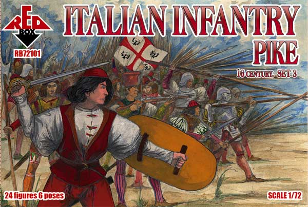 Red Box RB72101 1:72 Italian Infantry