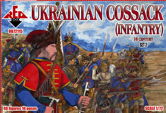 Red Box RB72115 1:72 Ukrainian cossack infantry