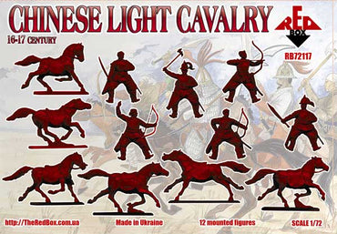 Red Box RB72117 1:72 Chinese Light Cavalry 16-17 century