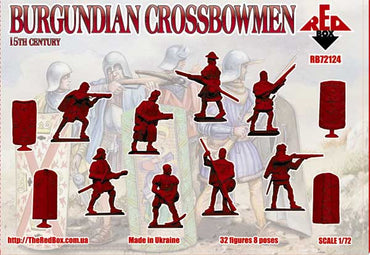 Red Box RB72124 1:72 Burgundian crossbowmen