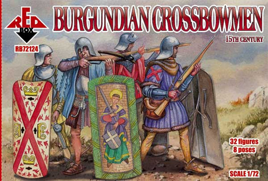 Red Box RB72124 1:72 Burgundian crossbowmen