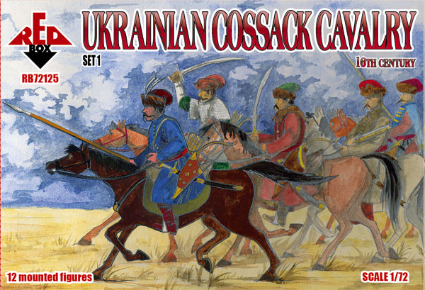 Red Box RB72125 1:72 Ukrainian Cossack Cavalry 16c set 1