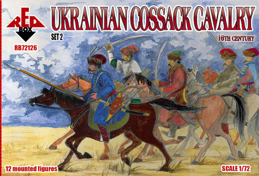 Red Box RB72126 1:72 Ukrainian Cossack Cavalry 16c set 2