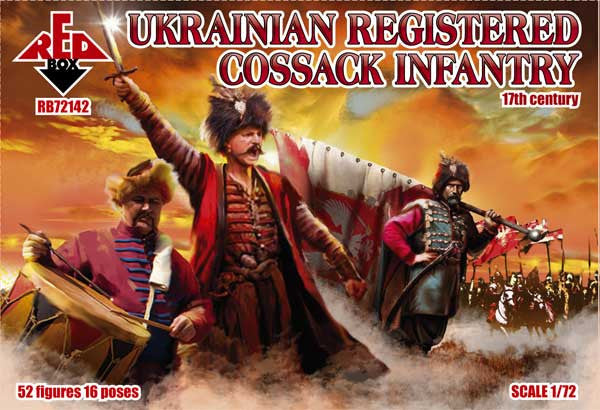 Red Box RB72142 1:72 Ukrainian registered cossack infantry