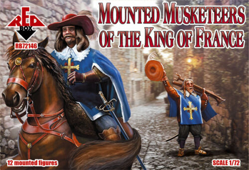 Red Box RB72146 1:72 Mounted Musketeers of the King of France XVII c.