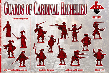 Red Box RB72147 1:72 Guards of Cardinal Richelieu