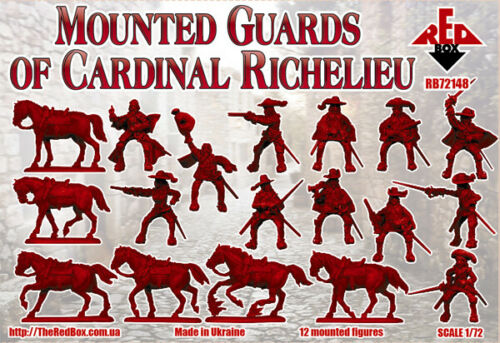 Red Box RB72148 1:72 Mounted Guards of Cardinal Richelieu XVII c.