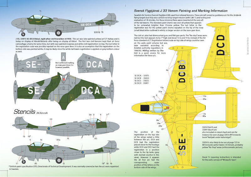 Moose Republic RBDS32005 1:32 de Havilland NF.52 J.33 Sea Venom