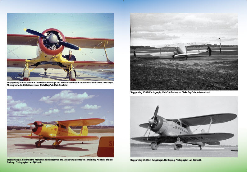 Moose Republic Decals RBDS48001 1:48 Beech 17 Staggerwing SE-BRY [UC-43 D17S]