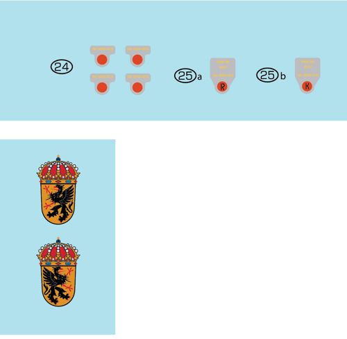 Moose Republic Decals RBDS48006 1:48 S 31 Supermarine Spitfire Pr Mk.XIX
