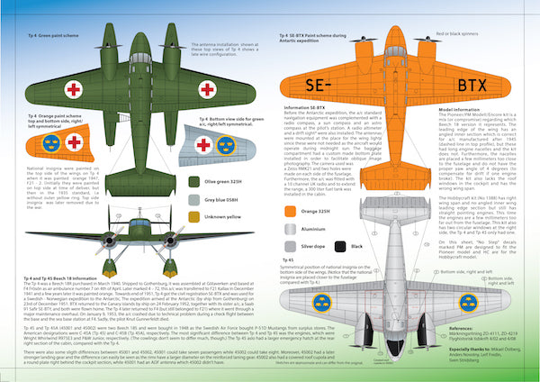Moose Republic RBDS72010 1:72 Beech 18S/18R C-45F Expeditionary