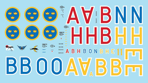 Moose Republic Decals RBDS72012 1:72 J 30 de Havilland Mosquito NF Mk.XIX