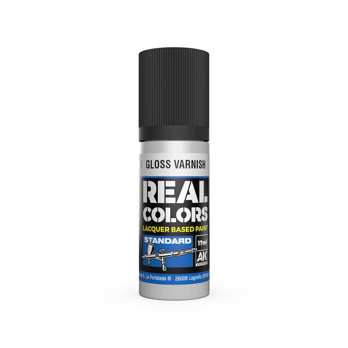 AK Interactive RC803 Gloss Varnish 17ml Real Colours Lacquer Paint