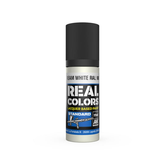 AK Interactive RC807 Cream White RAL 9001 17ml Real Colours Lacquer Paint