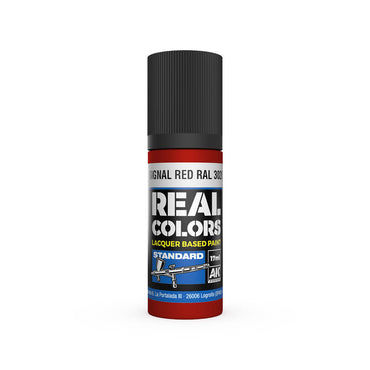 AK Interactive RC811 Signal Red RAL 3020 17ml Real Colours Lacquer Paint