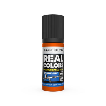 AK Interactive RC812 Orange RAL 2004 17ml Real Colours Lacquer Paint