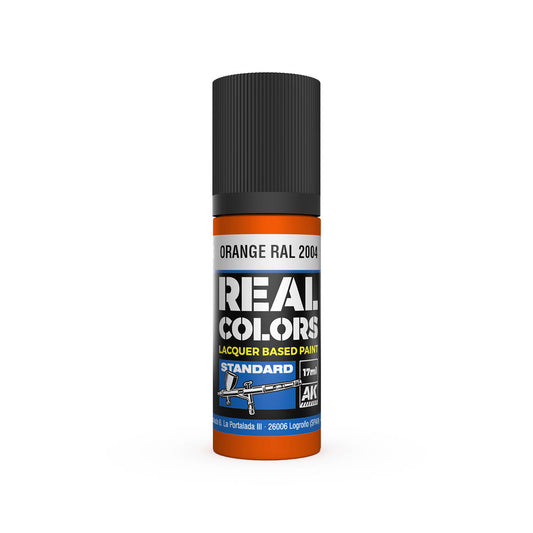 AK Interactive RC812 Orange RAL 2004 17ml Real Colours Lacquer Paint