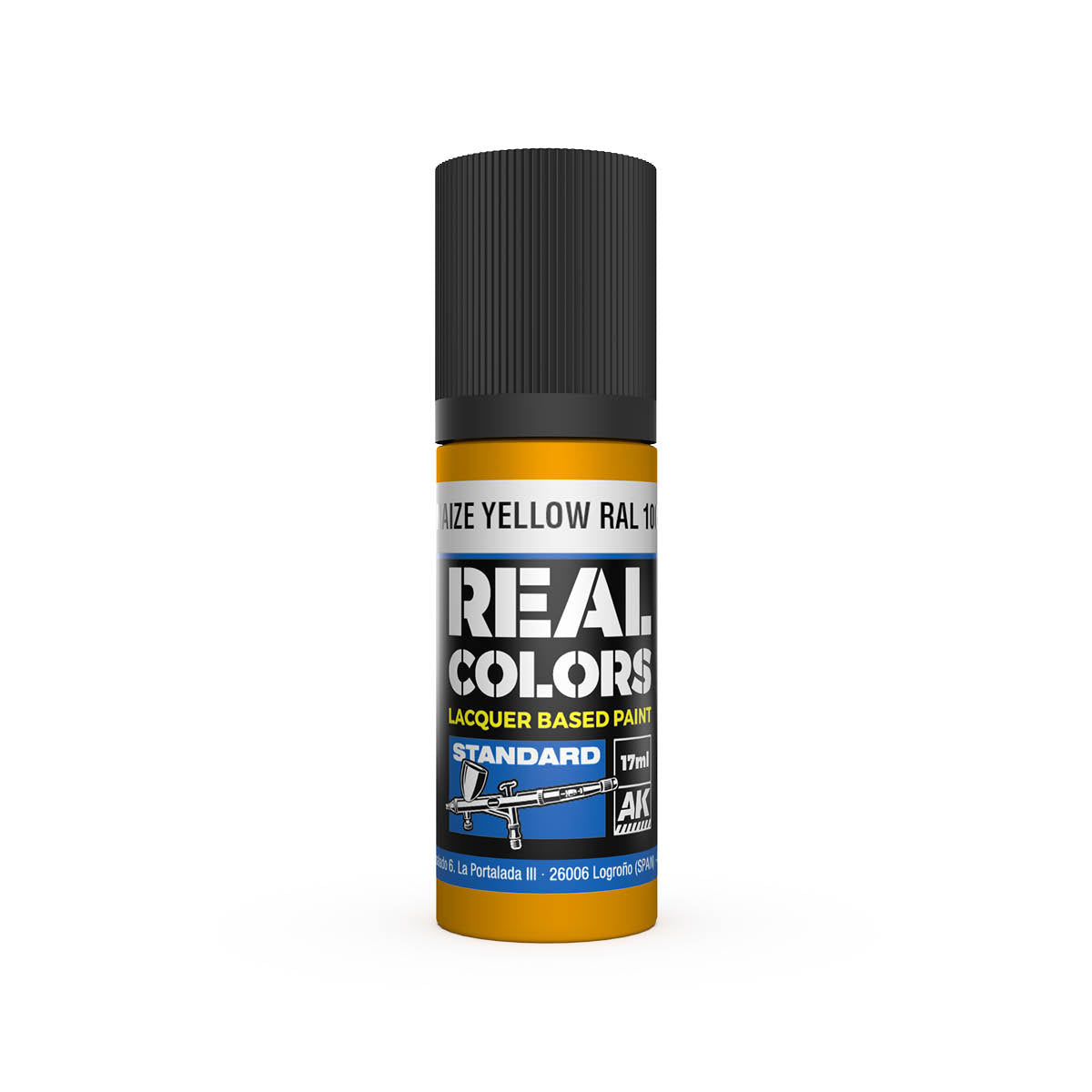 AK Interactive RC813 Maize Yellow RAL 1006 17ml Real Colours Lacquer Paint